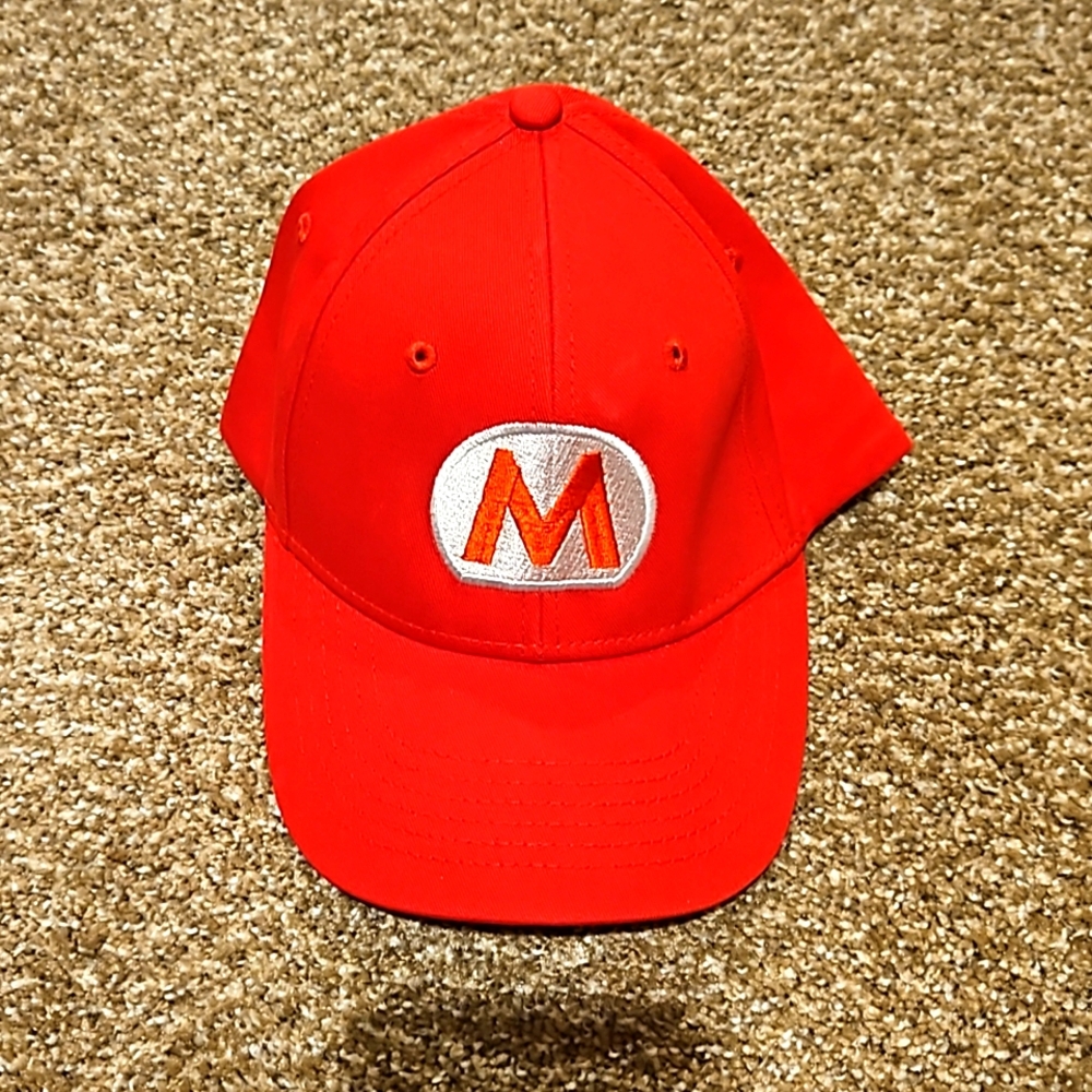 Adult size mario hat
